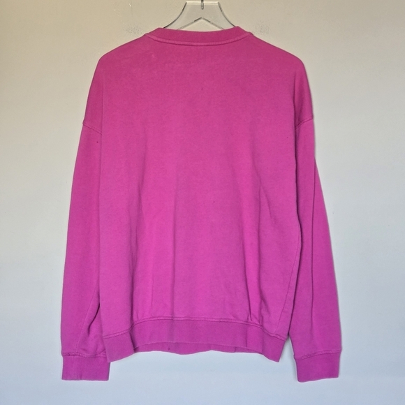 P.E. Nation Heads Up Sweatshirt Baseline Collection Pink Size M - Picture 12 of 14